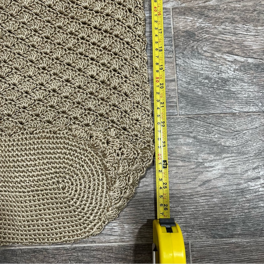 Woven Bag in Natural Tan - Picture 2 of 5